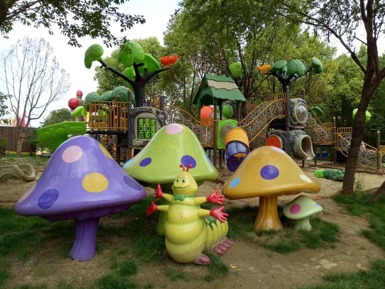 阜陽生態園雕塑